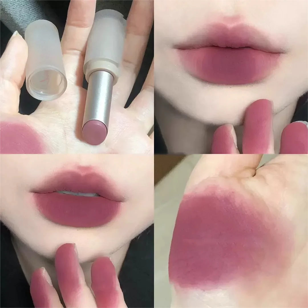 Nude Apricot Velvet Matte Lipstick-5