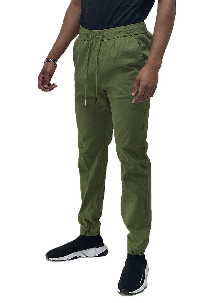 Solid Jogger Pants-11