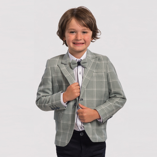British Style Formal Boys Suit-0