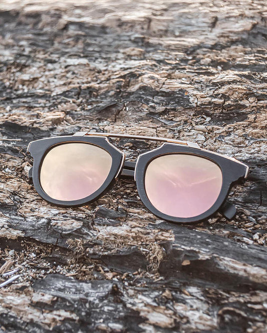 Onyx | Polarized Bamboo Sunglasses-0