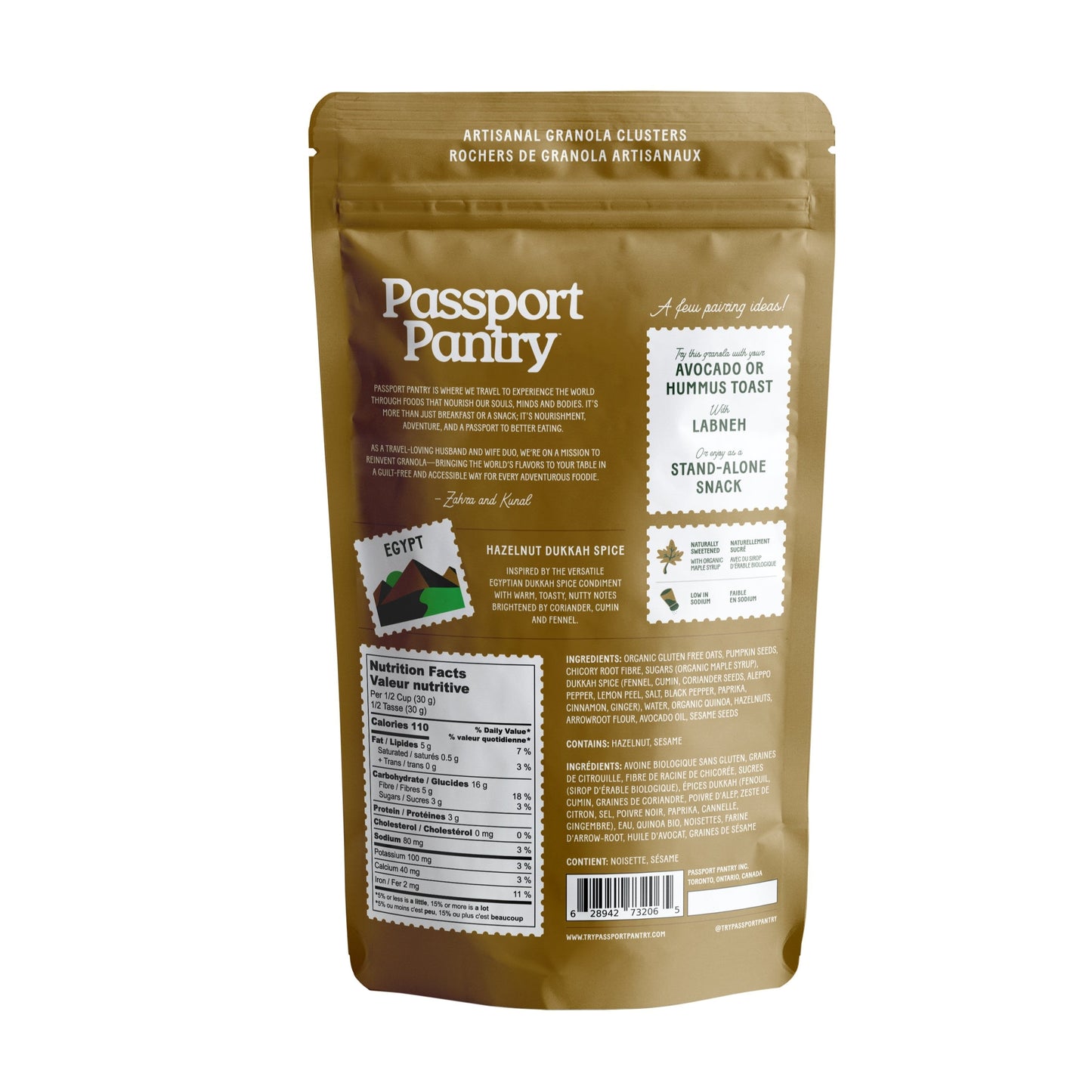 Egyptian Dukkah Spice | Savoury Granola Bites