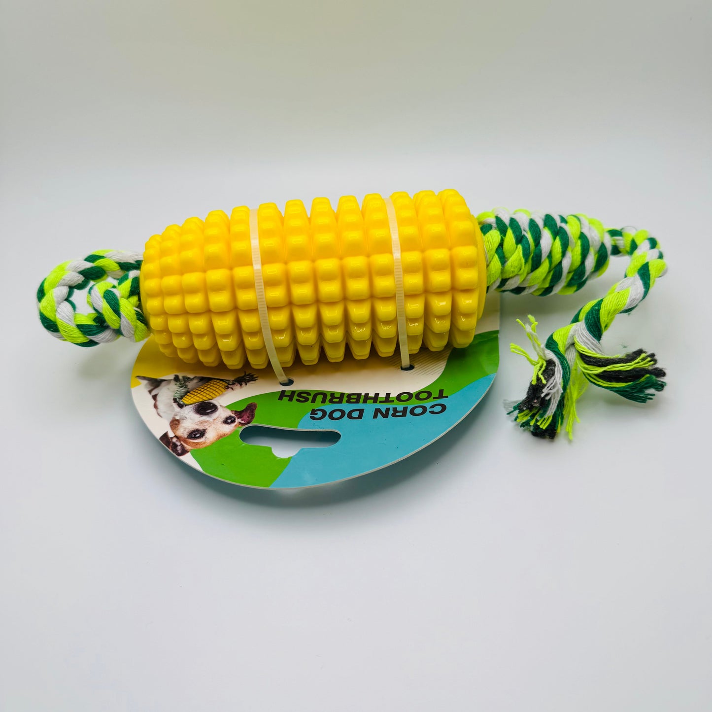 Indestructible Chew Toy for Aggressive Chewers Dog – Corn-Shaped