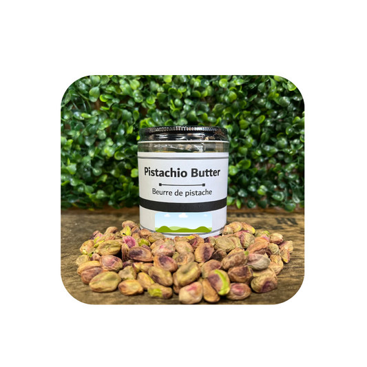 All Natural - Premium Pure Pistachio Butter (aka Pistachio Cream or Filling) - 100% Pure Pistachio Paste - 200g Jar or 5KG Bulk Bucket - For Cooking, Baking, Ice Cream, Gelato, Desserts, Sauce and Toppings - Canadian Distribution-0