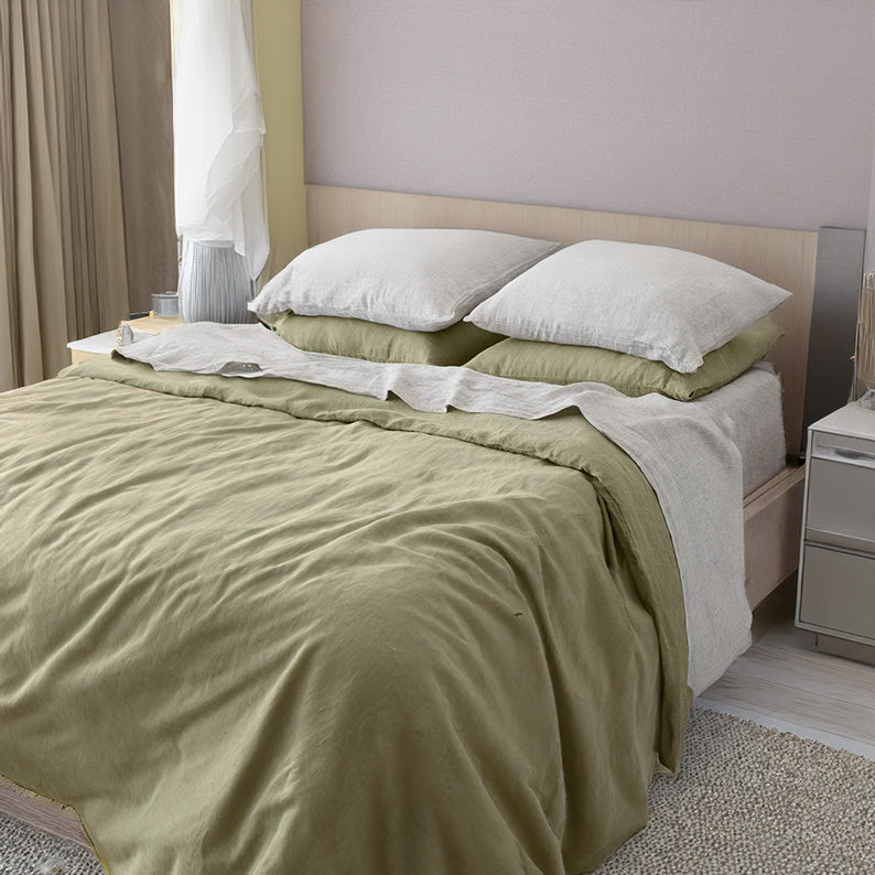 Pure Linen Sheet Sets-9
