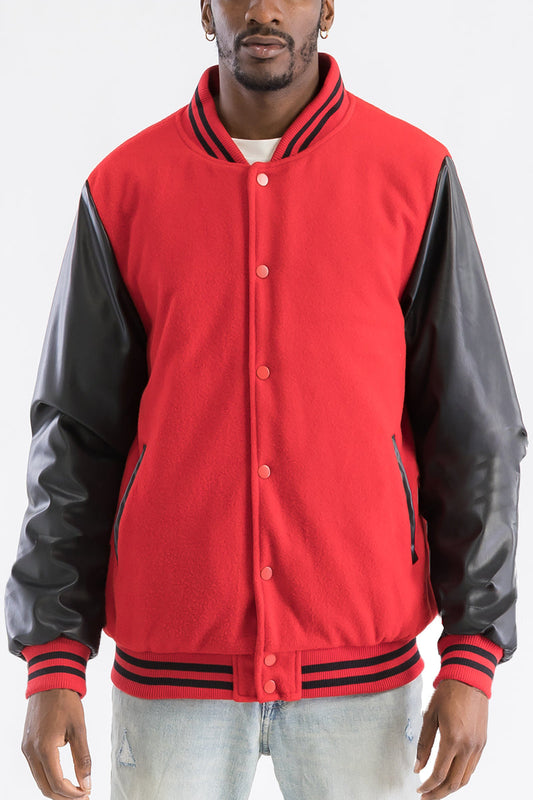 Melton Letterman Jacket-10