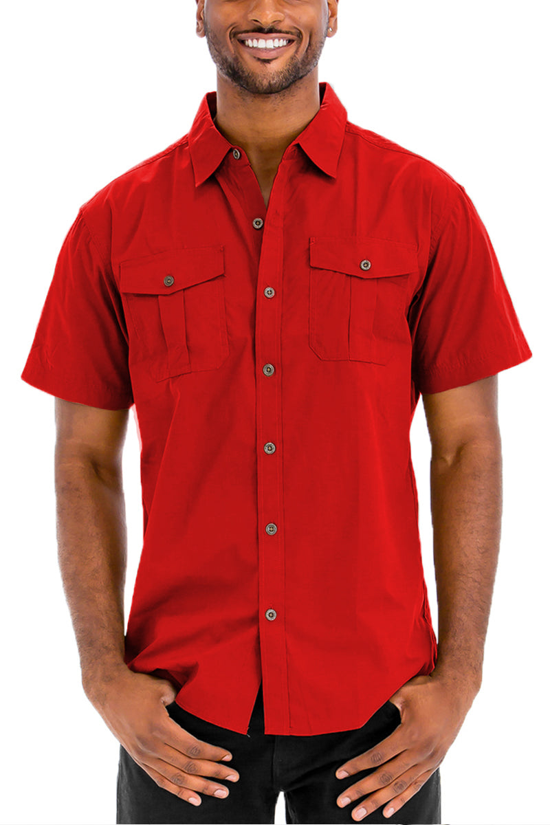 Classic Two Pocket Button Down-11