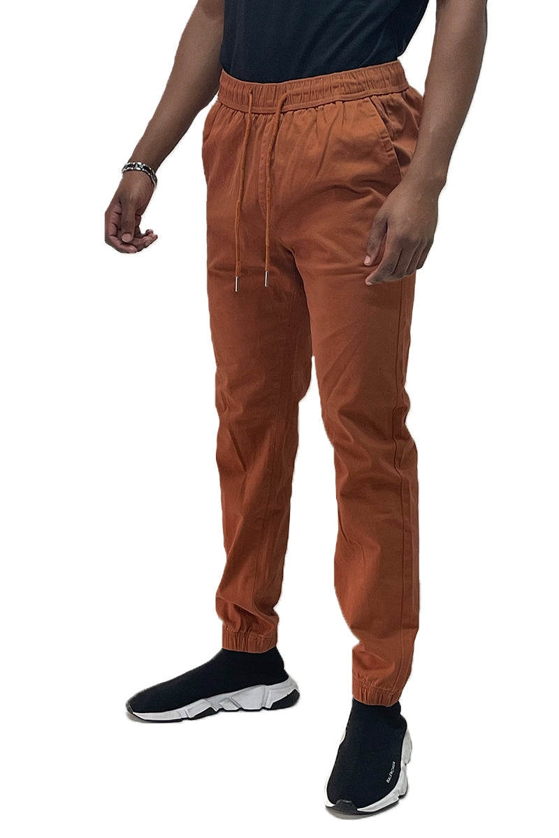 Solid Jogger Pants-6