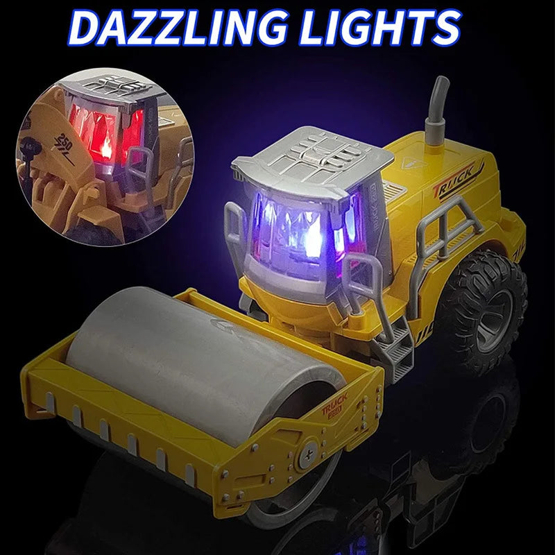 Remote Control Metal Bulldozer Truck - Perfect Gift for Boys-2