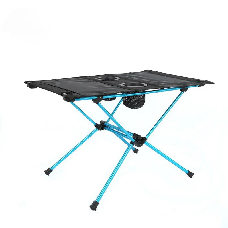 Outdoor Aluminum Alloy Folding Table: Portable Ultralight Storage-2