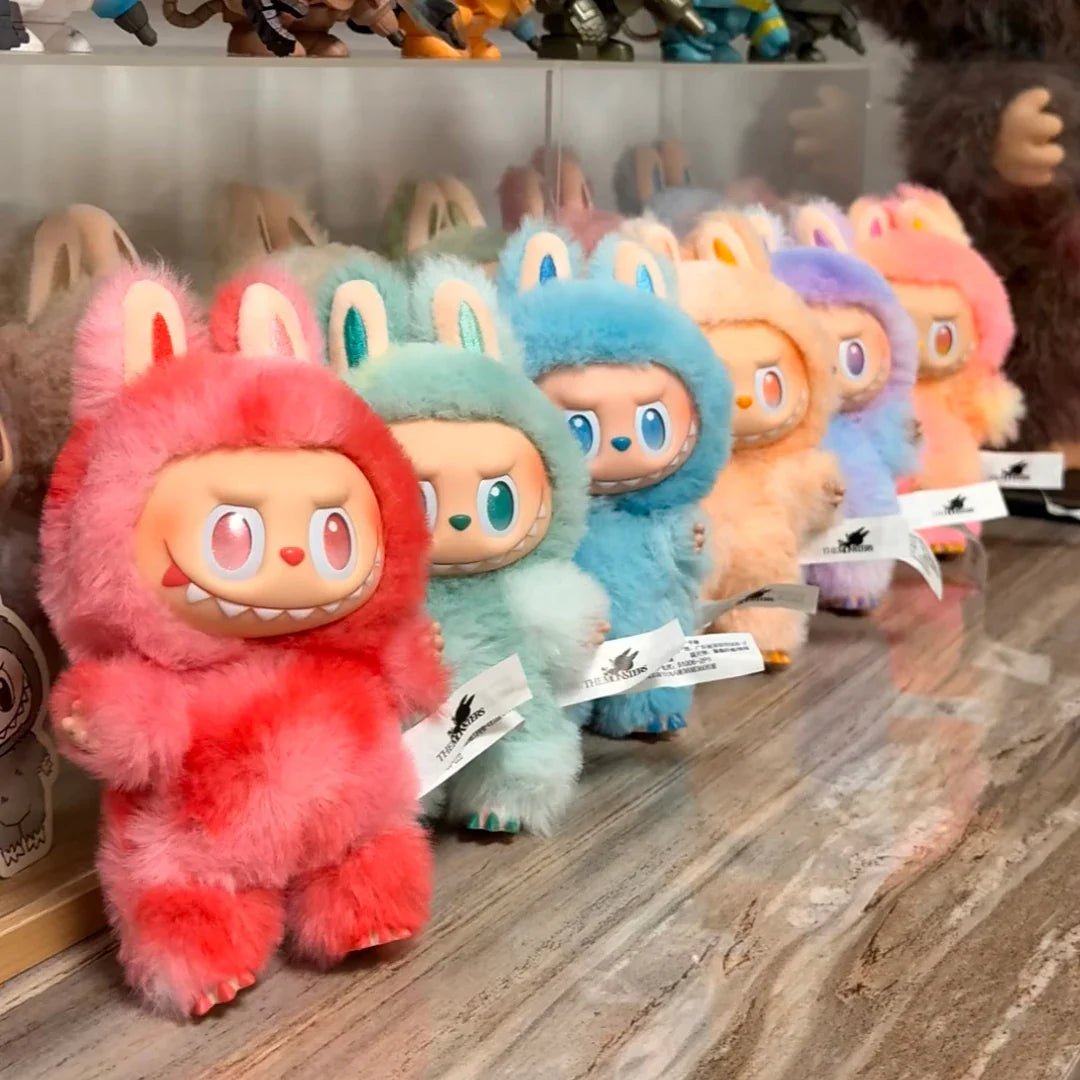 Cute Libobo V3 Monster Vinyl Doll Keychain-1