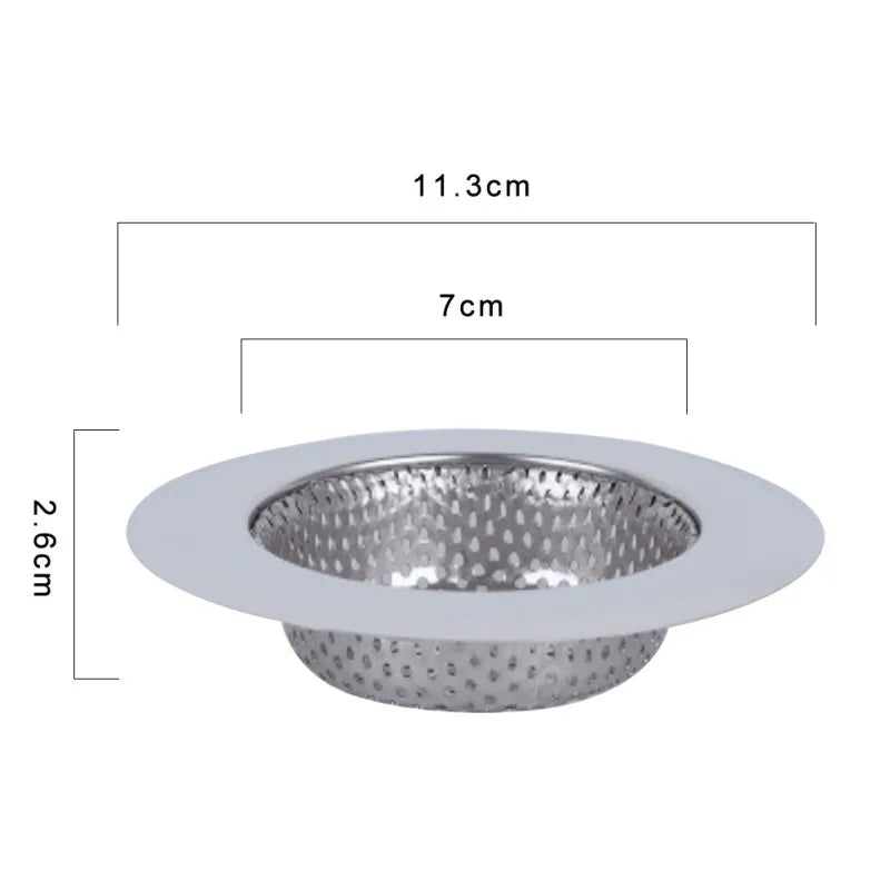 Hair Catcher Stainless Steel Bathtub Shower Drain Filter