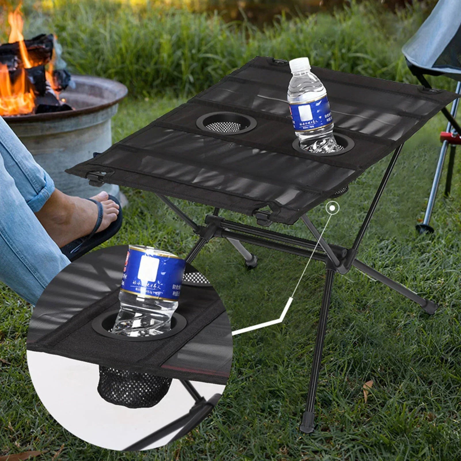 Ultralight Folding Table – Outdoor Aluminum Alloy-3