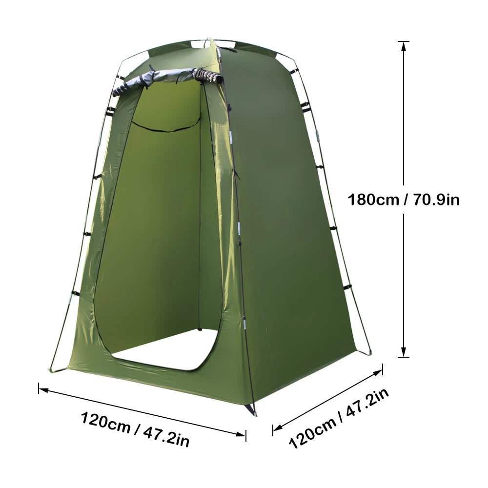 Camping Tent For Shower 6FT Privacy Changing Room For Camping Biking Toilet Shower Beach Outdoor Camping Tent  Wholesale