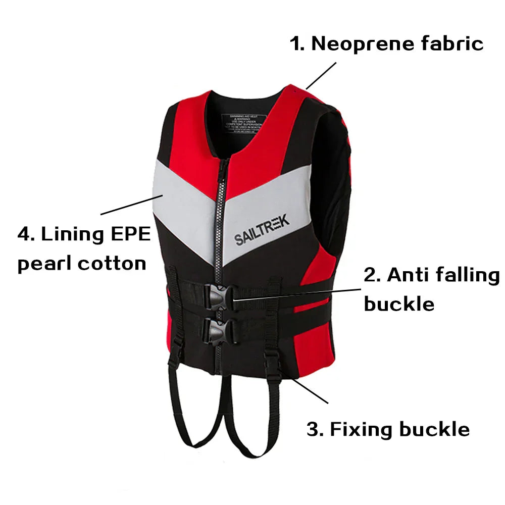 Adult Water Sports Neoprene Life Vest-1