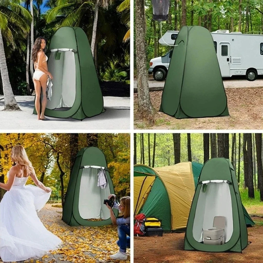 Outdoor bathing tent, portable camping toilet tent, changing tent, shower tent, dressing shelter, fishing tent, thermal tent