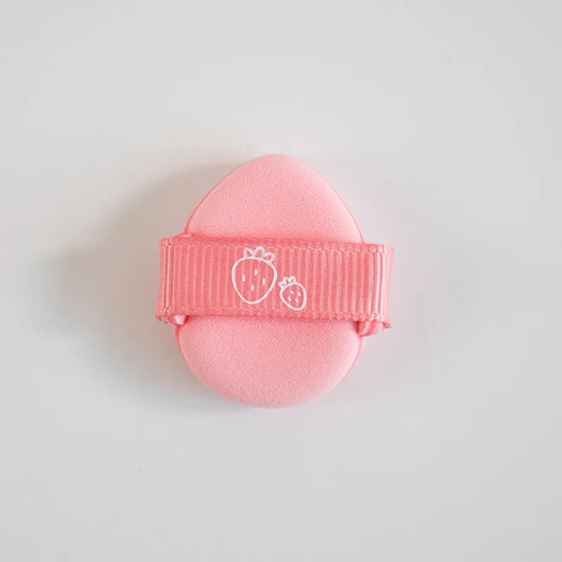 Guo Xiao Niu Niu Strawberry Biscuit air cushion puff dry and wet foundation super soft not eat powder big makeup sponge