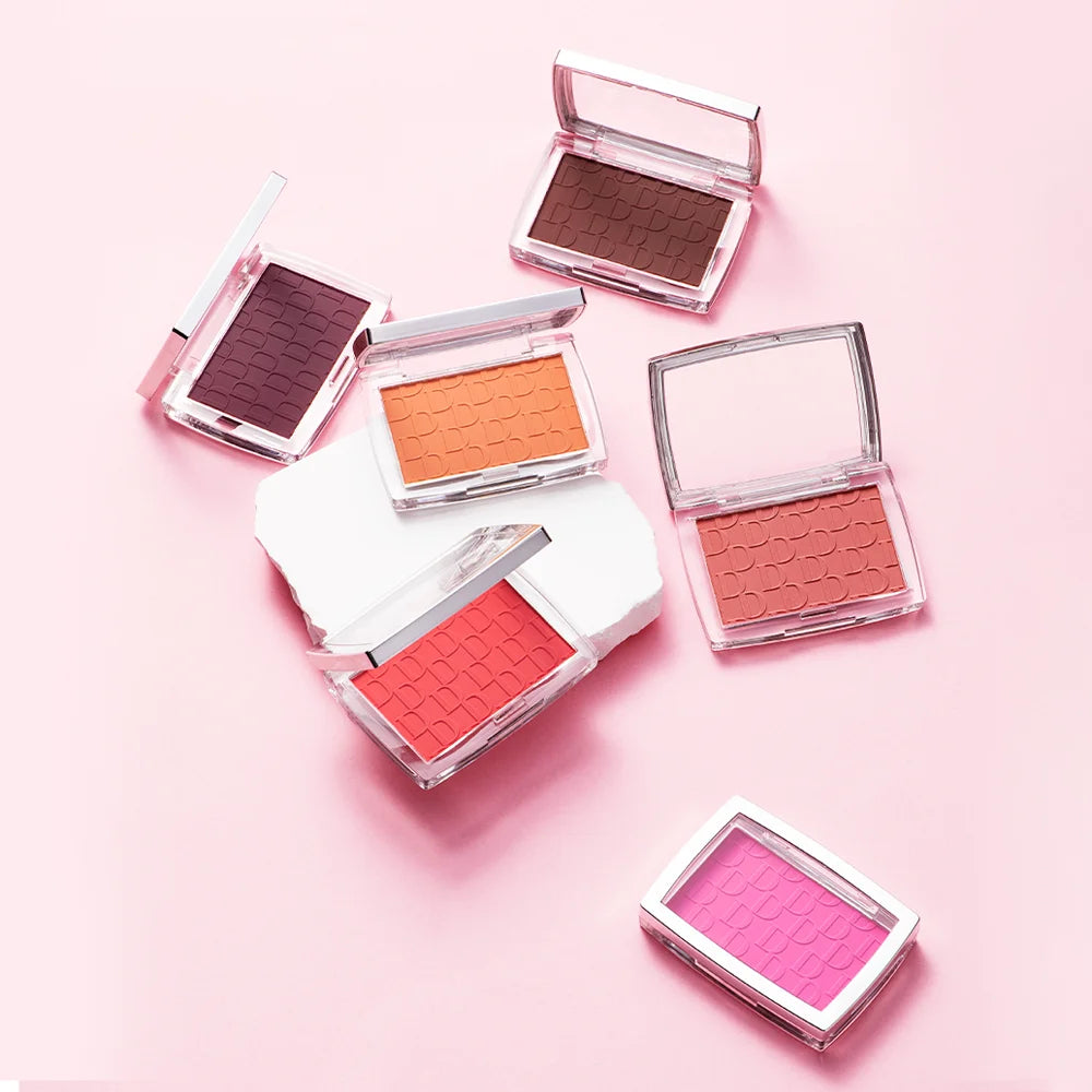 Blush Matte Natural Cheek Tint Brighten Face Pink Red Face Contouring