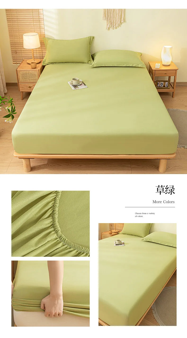 Fitted Sheet - Hotel Quality - Ultra Soft & Breathable - Brushed Microfiber - Deep Pocket - Cooling Fitted Sheet