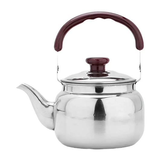 05L 1L Stainless Steel Tea Kettle Boiling Kettle Camping Coffee Pot Water Heater Teapot Kitchen Electric Kettle Thermal Pitcher