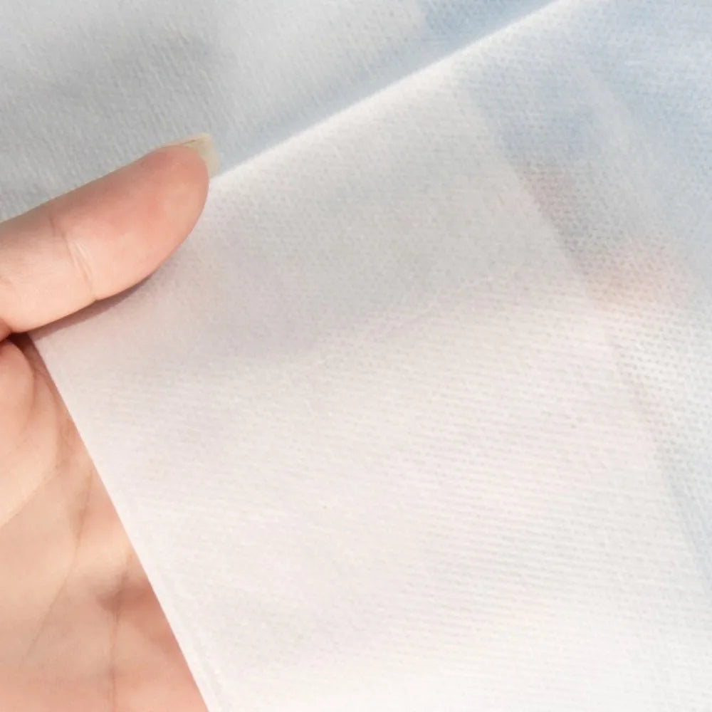 Soft Non-woven Disposable Fitted Sheet with Elastic Bands Single Bed Mattress Covers Non Slip Disposable Sheet Bed Cover Hotel