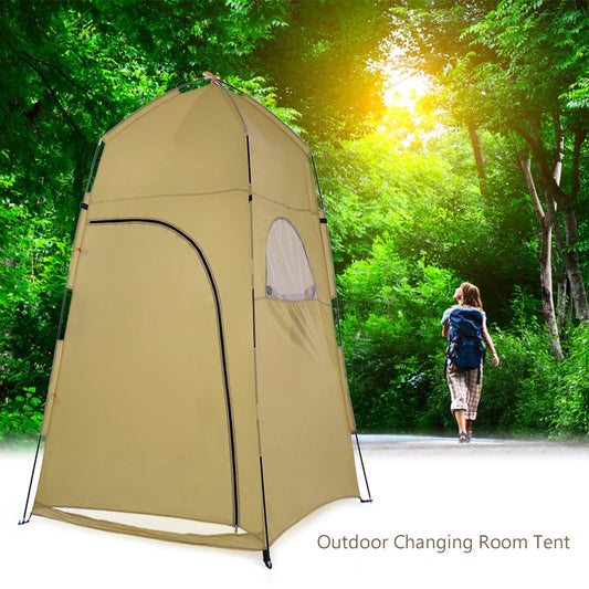 Portable Outdoor Shower Bath Changing Fitting Room Tent Shelter Camping Beach Privacy Toilet