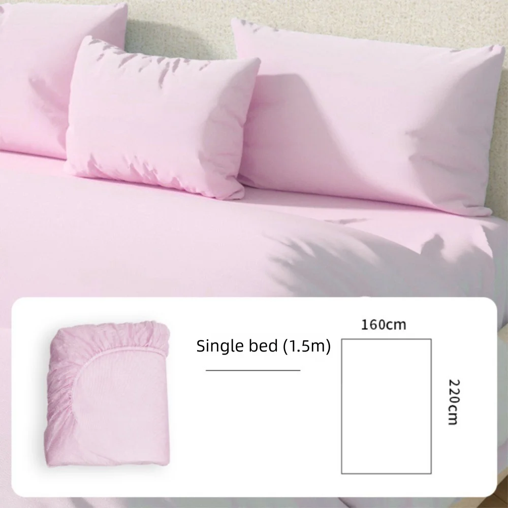 Soft Non-woven Disposable Fitted Sheet with Elastic Bands Single Bed Mattress Covers Non Slip Disposable Sheet Bed Cover Hotel