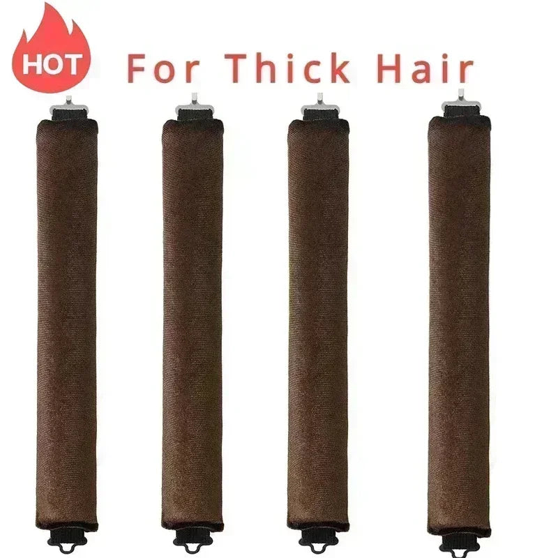 Heatless Hair Curlers Curling Rod Headband No Heat Hair Rollers Lazy Curls with Hook Sleeping Soft Flexi Rod Hair Styling Tools