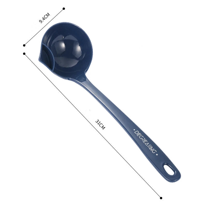 Long Handle Kitchen Filter Spoon Colander Oil Soup Separator Tablespoons creative Tableware Hot Pot Skimmer Scoop with Holes