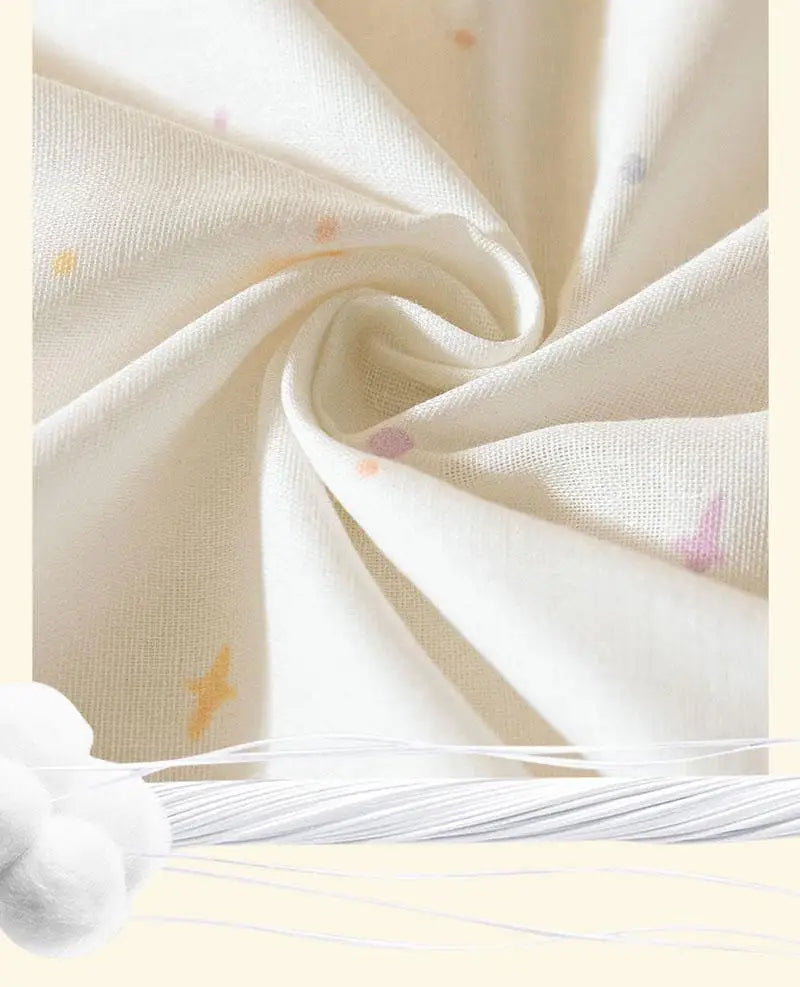 100% Cotton Cartoon Towel Embroidered Fitted Sheet A-Class Single Bed Cover for All Seasons Anti-Slip Mattress Protective Cover