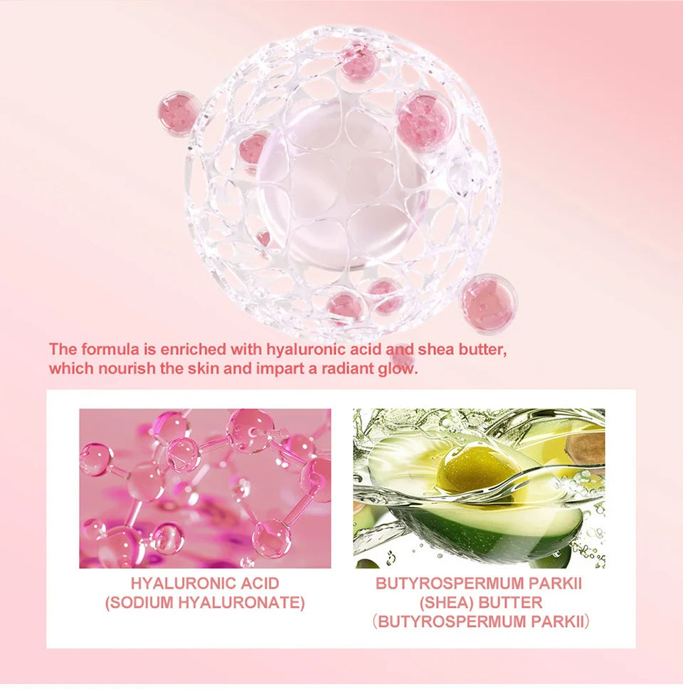 Under Eye Brightener with Hyaluronic Acid&Shea Butter Hide&Brighten Dark Circles Eye Brightener Nourishes Eye Skin, Cruelty-Free