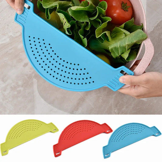 Strainer Plastic for Home Kitchen Easy Draining