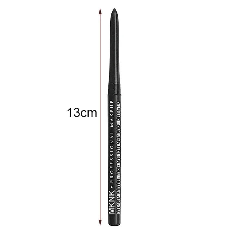 Black Waterproof Eyeliner Pencil Smooth Matte Eye Liner Smudge-proof Liquid Eyeliner Pen Lasting &beginner-friendly Eye Makeup