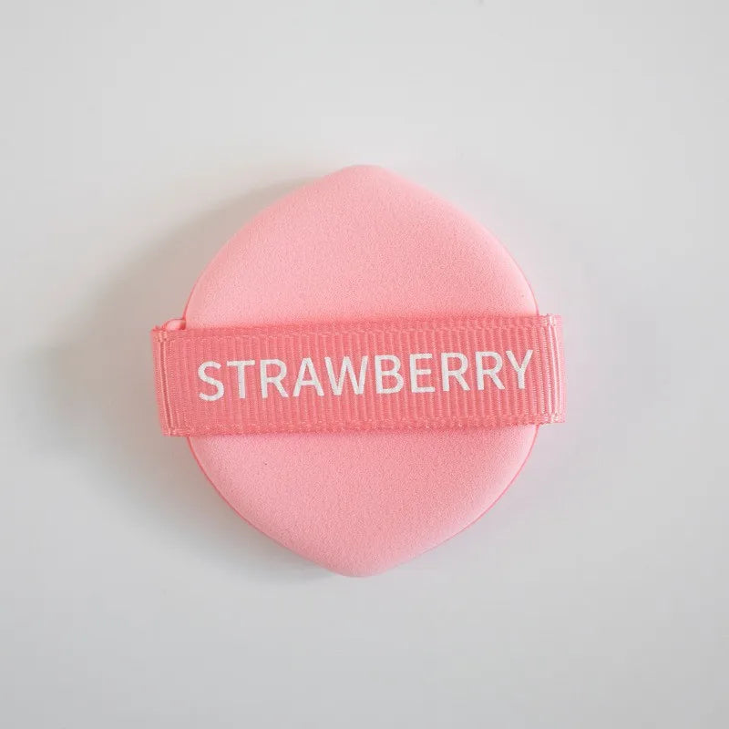 Guo Xiao Niu Niu Strawberry Biscuit air cushion puff dry and wet foundation super soft not eat powder big makeup sponge