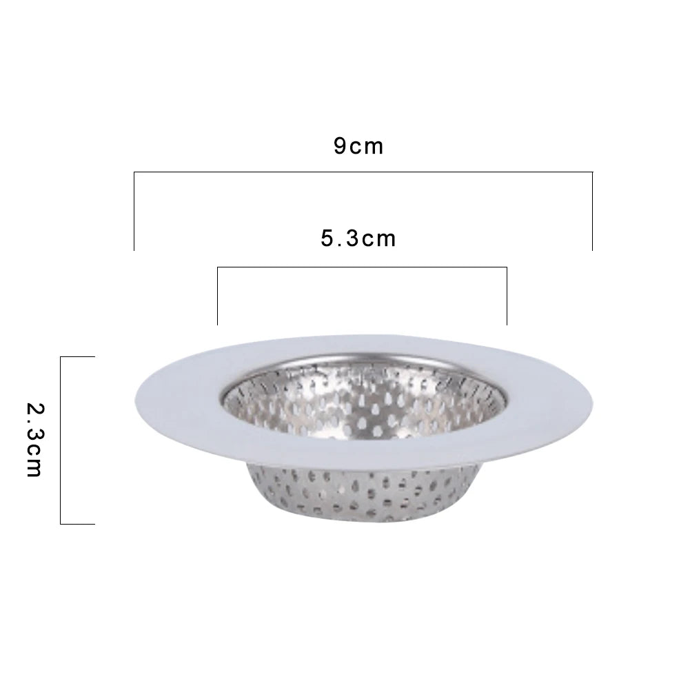 Hair Catcher Stainless Steel Bathtub Shower Drain Filter