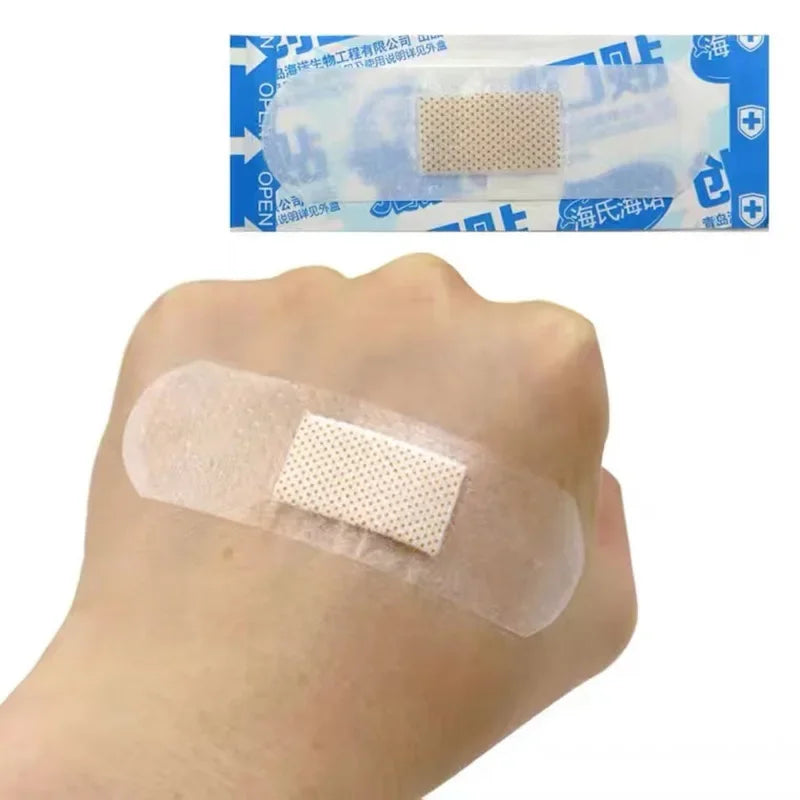 160pcs/lot Children Kids Band Aid Transparent Waterproof Breathable Adhesive Bandage First Aid Kit First Aid Bandaid Plaster