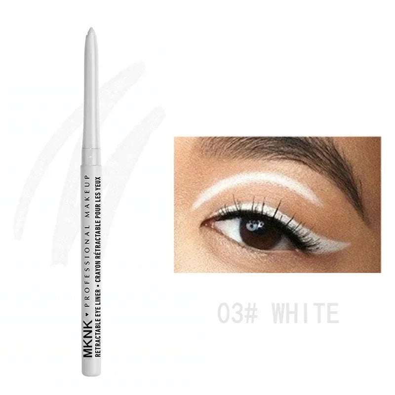 Black Waterproof Eyeliner Pencil Smooth Matte Eye Liner Smudge-proof Liquid Eyeliner Pen Lasting &beginner-friendly Eye Makeup