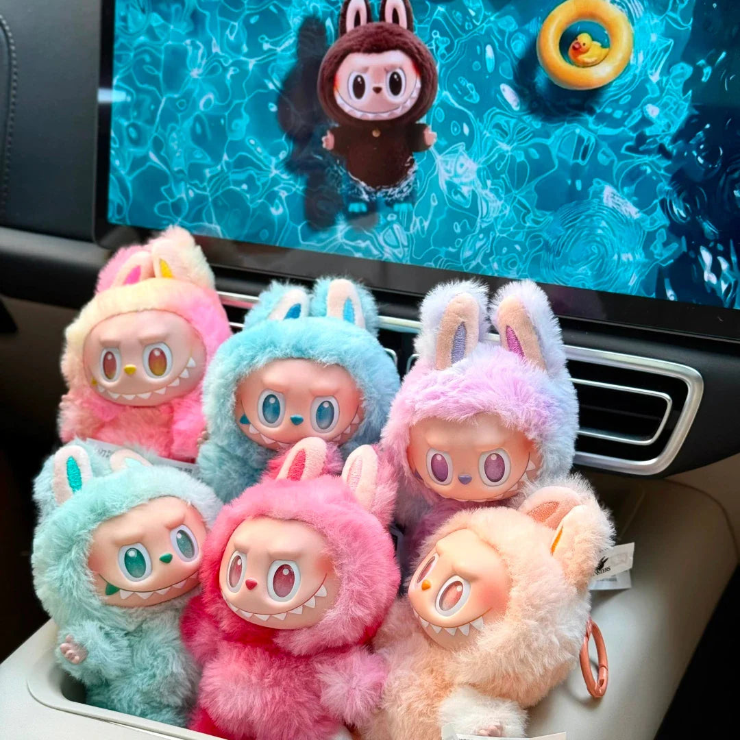 Cute Libobo V3 Monster Vinyl Doll Keychain-0