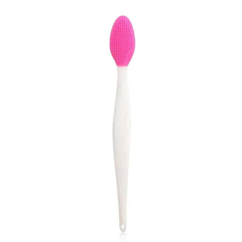 1PC Beauty Skin Care Wash Face Silicone Brush Exfoliating Nose Clean Blackhead Removal Brushes Tools With Replacement Head