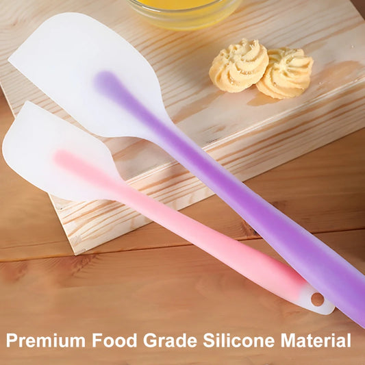 Baking tools spatula Translucent Mini Silicone spatula Baking Spatula cream Heat-Resistant Kitchen Utensils scraper Decorator