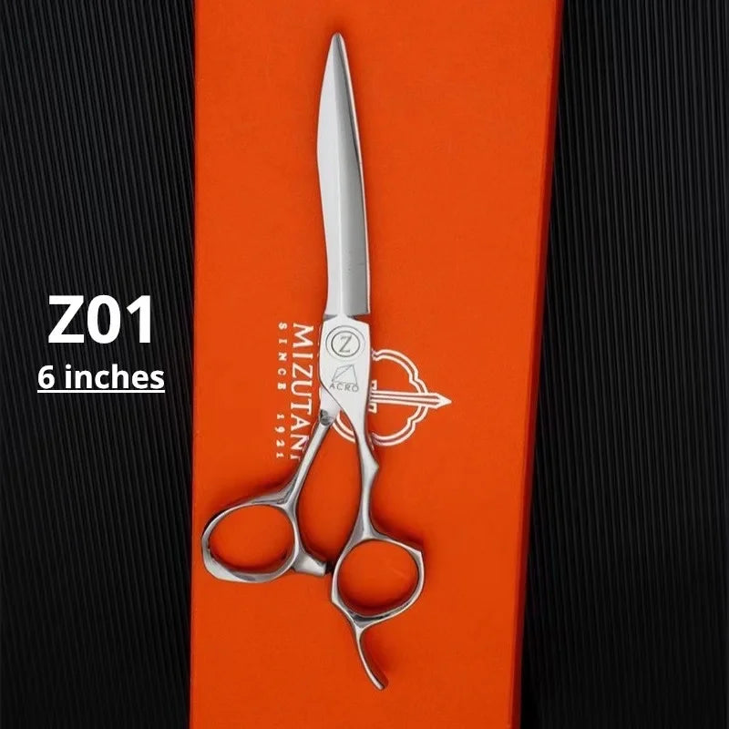 Japan Imported HIKARI Professional Barber Scissors Light Cut 6.3 Inches 172 Molybdenum Steel Structure Hair Stylist Special