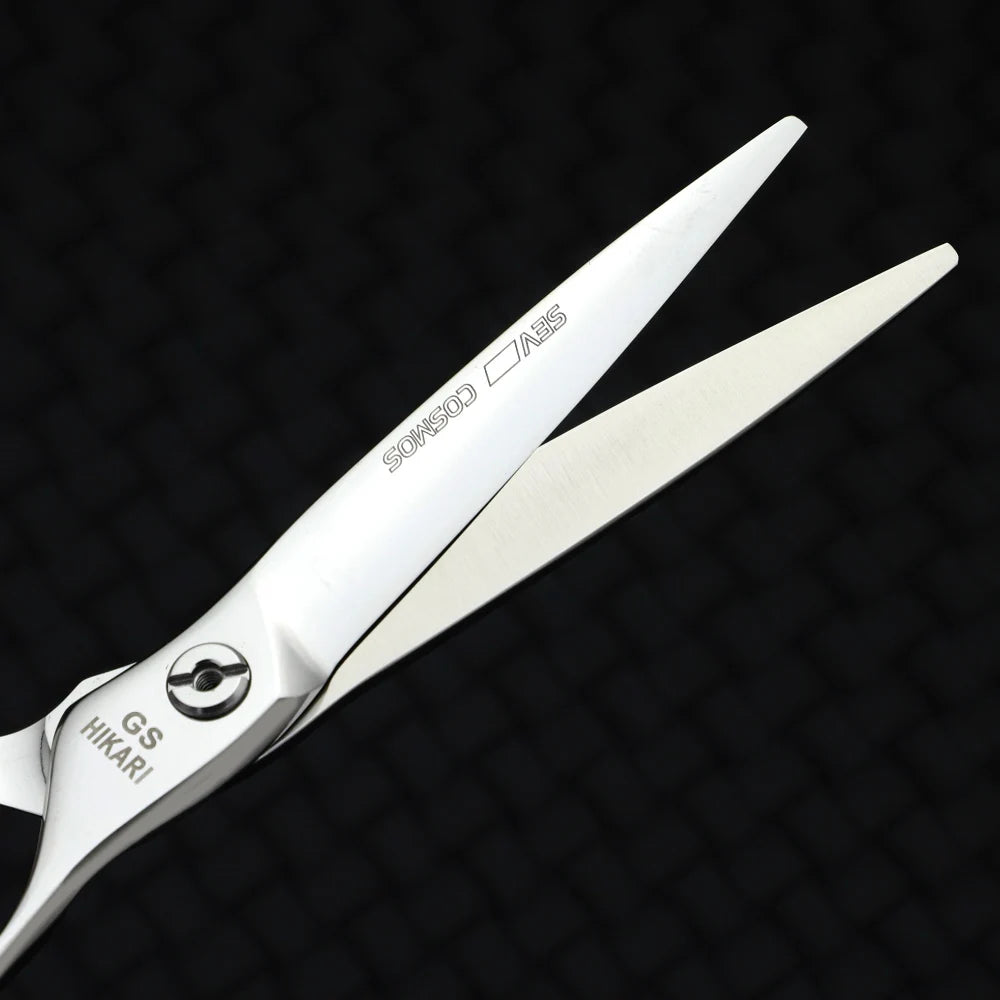 Japan Imported HIKARI Professional Barber Scissors Light Cut 6.3 Inches 172 Molybdenum Steel Structure Hair Stylist Special