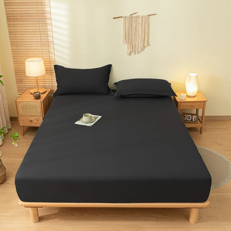Fitted Sheet - Hotel Quality - Ultra Soft & Breathable - Brushed Microfiber - Deep Pocket - Cooling Fitted Sheet