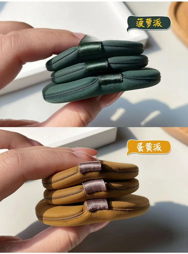 20pcs Strawberry Cosmetic Sponge Puff Double Side Soft Beauty Makeup Air Cushion Puffs Dry and Wet Use BB Cream Cosmetics Tools