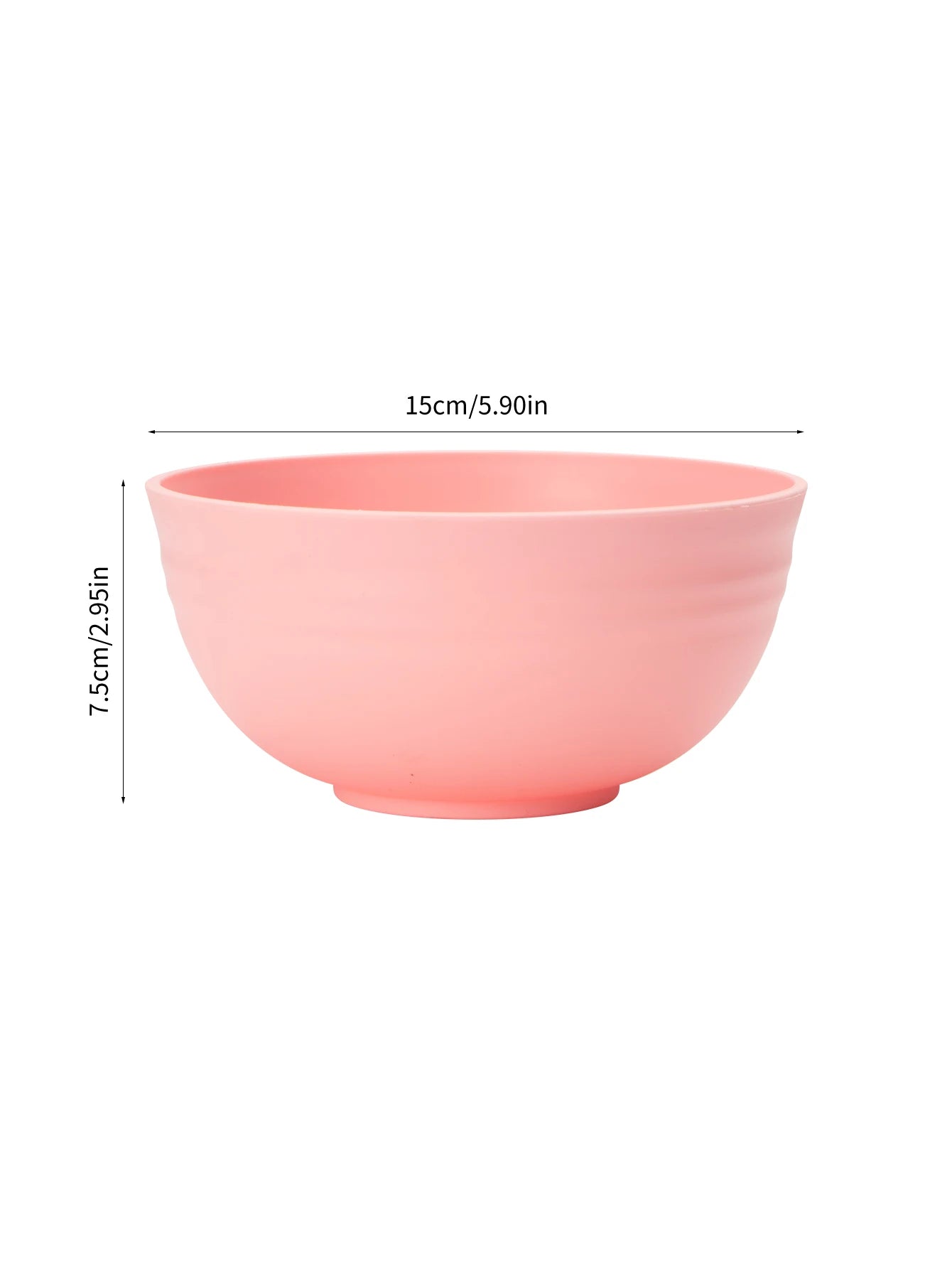 4pcs Plastic bowl kitchen camping