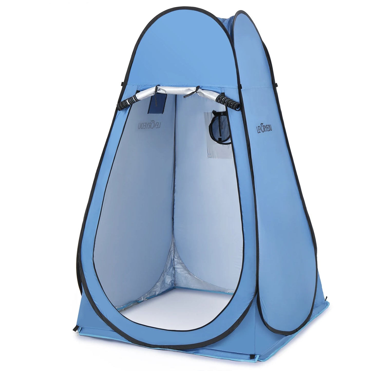 Pop Up Privacy Shelter Tent Portable Outdoor Camping Beach Instant Shower Toilet Changing Tent Sun Rain Shelter with Window