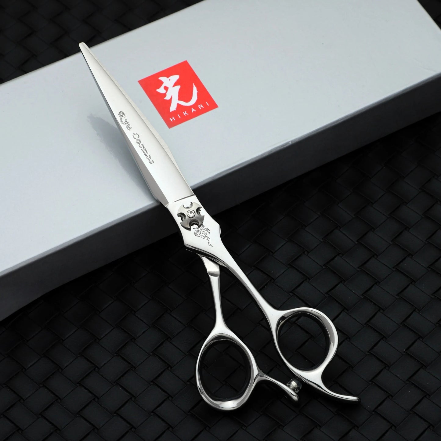Japan Imported HIKARI Professional Barber Scissors Light Cut 6.3 Inches 172 Molybdenum Steel Structure Hair Stylist Special