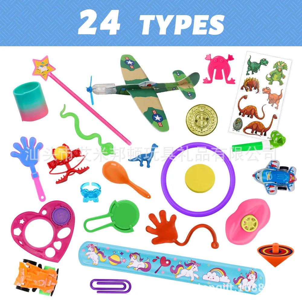 120/200Pcs/set Fun Pinata Fillers Small Bulk Toys Birthday Party Gift Favors Kids Puzzle Toy Event Party Game Giveaways Prizes