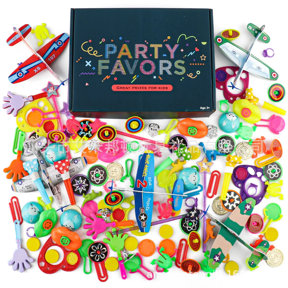 120/200Pcs/set Fun Pinata Fillers Small Bulk Toys Birthday Party Gift Favors Kids Puzzle Toy Event Party Game Giveaways Prizes