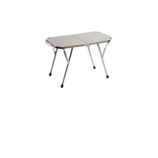 Outdoor Folding Stainless Steel Table Heat And Scratch Resistan-0