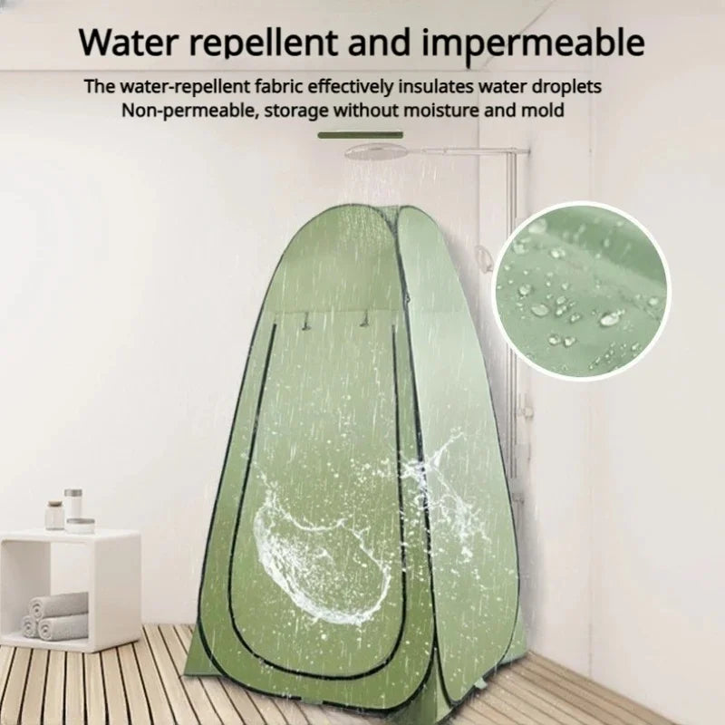 Outdoor bathing tent, portable camping toilet tent, changing tent, shower tent, dressing shelter, fishing tent, thermal tent
